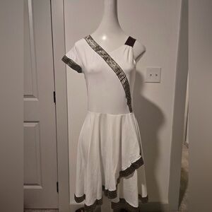 Greek Roman HALLOWEEN COSTUME One-Shoulder Dress…NWOT-